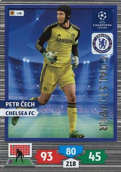 2013-14 Panini Adrenalyn XL UEFA Champions League - Goal Stoppers #NNO Petr Cech Front