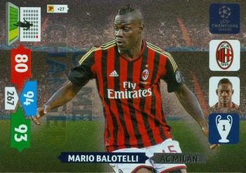 2013-14 Panini Adrenalyn XL UEFA Champions League - Game Changers #NNO Mario Balotelli Front