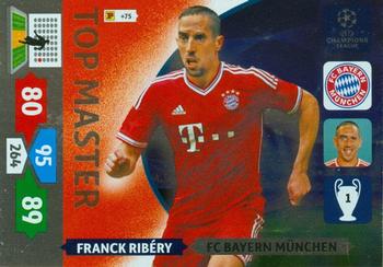 2013-14 Panini Adrenalyn XL UEFA Champions League - Top Masters #355 Franck Ribery Front