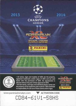 2013-14 Panini Adrenalyn XL UEFA Champions League - Limited Editions #BAR-LM Lionel Messi Back