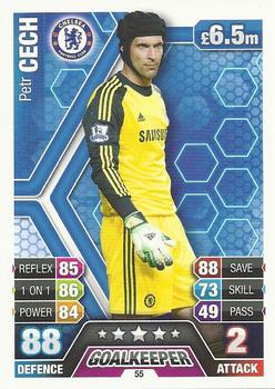 2013-14 Topps Match Attax Premier League #55 Petr Cech Front