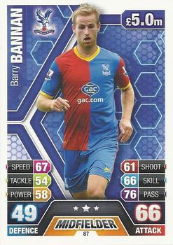 2013-14 Topps Match Attax Premier League #87 Barry Bannan Front
