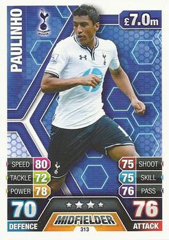 2013-14 Topps Match Attax Premier League #313 Paulinho Front