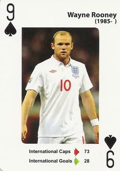 2012 England's Greatest Football Players #9ofS Wayne Rooney Front