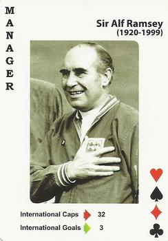 2012 England's Greatest Football Players #Mgr1 Sir Alf Ramsey Front