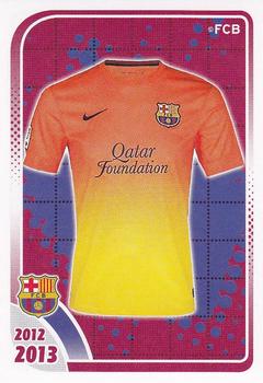 2012-13 Panini FC Barcelona Stickers #6 Away Uniform Front