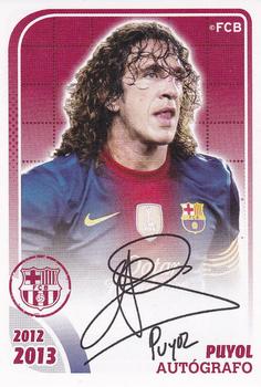 2012-13 Panini FC Barcelona Stickers #56 Carles Puyol Front