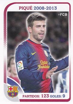 2012-13 Panini FC Barcelona Stickers #65 Gerard Pique Front