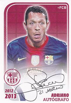 2012-13 Panini FC Barcelona Stickers #80 Adriano Front