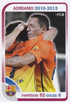 2012-13 Panini FC Barcelona Stickers #82 Adriano Front
