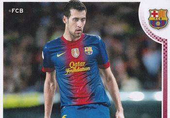 2012-13 Panini FC Barcelona Stickers #95 Sergio Busquets Front