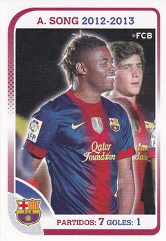 2012-13 Panini FC Barcelona Stickers #101 Alex Song Front