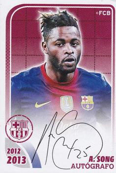 2012-13 Panini FC Barcelona Stickers #103 Alex Song Front