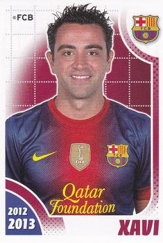 2012-13 Panini FC Barcelona Stickers #109 Xavi Front