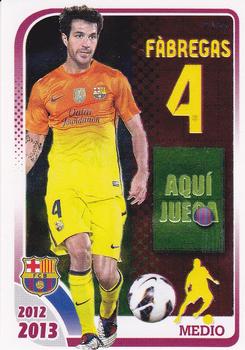 2012-13 Panini FC Barcelona Stickers #126 Cesc Fabregas Front