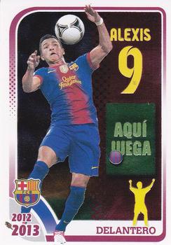 2012-13 Panini FC Barcelona Stickers #138 Alexis Sanchez Front