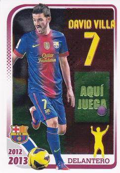 2012-13 Panini FC Barcelona Stickers #150 David Villa Front