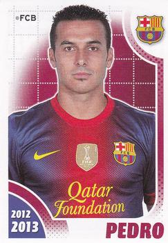 2012-13 Panini FC Barcelona Stickers #157 Pedro Front