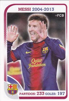 2012-13 Panini FC Barcelona Stickers #161 Messi Front