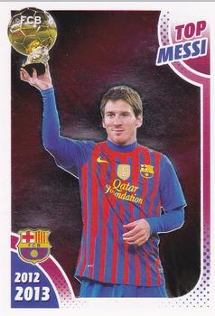 2012-13 Panini FC Barcelona Stickers #166 Messi Front