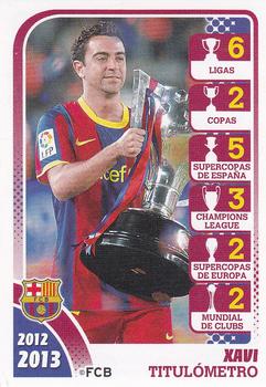 2012-13 Panini FC Barcelona Stickers #170 Xavi Front