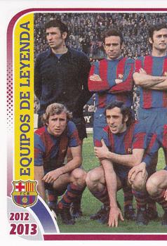 2012-13 Panini FC Barcelona Stickers #198 FC Barcelona 1973/1974 Front