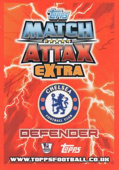 2012-13 Topps Match Attax Premier League Extra #U10 Cesar Azpilicueta Back