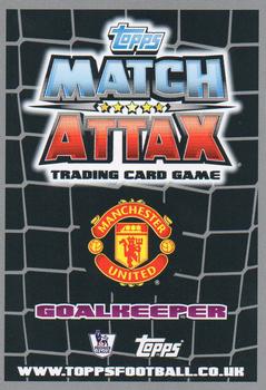 2011-12 Topps Match Attax Premier League Extra #32 Anders Lindegaard Back