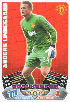 2011-12 Topps Match Attax Premier League Extra #32 Anders Lindegaard Front