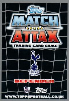 2011-12 Topps Match Attax Premier League Extra #53 Ledley King Back