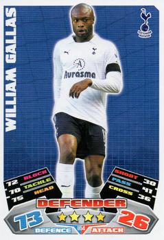 2011-12 Topps Match Attax Premier League Extra #54 William Gallas Front