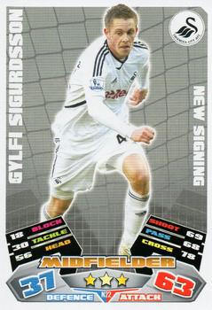2011-12 Topps Match Attax Premier League Extra #N22 Gylfi Sigurdsson Front