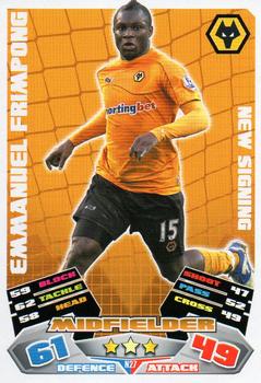 2011-12 Topps Match Attax Premier League Extra #N27 Emmanuel Frimpong Front