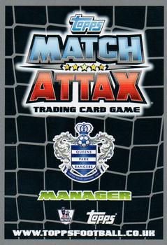 2011-12 Topps Match Attax Premier League Extra #MN1 Mark Hughes Back