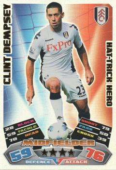 2011-12 Topps Match Attax Premier League Extra #H5 Clint Dempsey Front