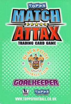 2010-11 Topps Match Attax Premier League Extra #U14 Richard Kingson Back