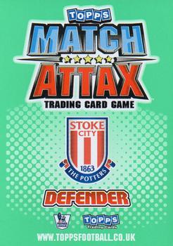 2010-11 Topps Match Attax Premier League Extra #C14 Ryan Shawcross Back