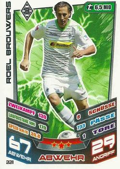 2013-14 Topps Match Attax Bundesliga #221 Roel Brouwers Front