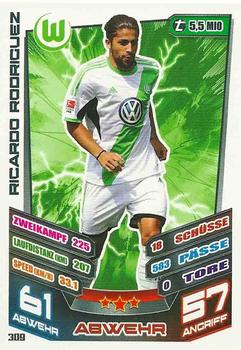 2013-14 Topps Match Attax Bundesliga #309 Ricardo Rodriguez Front