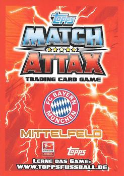 2013-14 Topps Match Attax Bundesliga #381 Franck Ribery Back