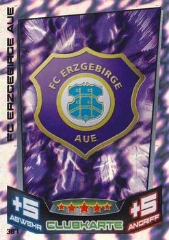 2013-14 Topps Match Attax Bundesliga #387 FC Erzgebirge Aue Club-Logo Front