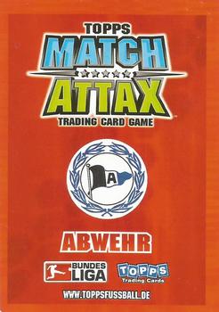 2008-09 Topps Match Attax Bundesliga #25 Tobias Rau Back