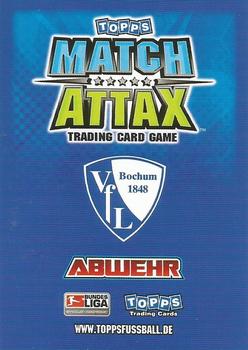 2009-10 Topps Match Attax Bundesliga #24 Mergim Mavraj Back