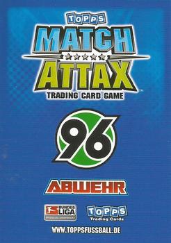 2009-10 Topps Match Attax Bundesliga #132 Konstantin Rausch Back