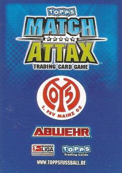 2009-10 Topps Match Attax Bundesliga #201 Peter van der Heyden Back