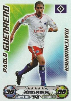 2009-10 Topps Match Attax Bundesliga #345 Paolo Guerrero Front