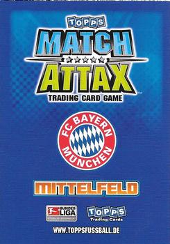 2009-10 Topps Match Attax Bundesliga #366 Franck Ribery Back