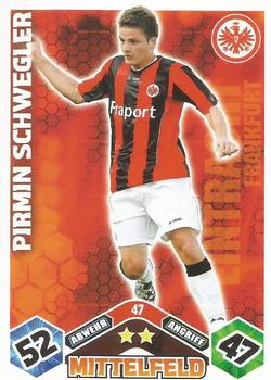 2010-11 Topps Match Attax Bundesliga #47 Pirmin Schwegler Front