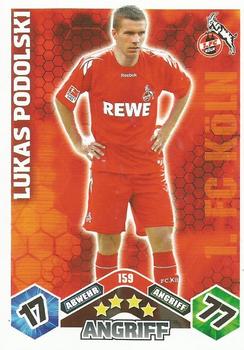 2010-11 Topps Match Attax Bundesliga #159 Lukas Podolski Front
