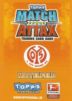 2010-11 Topps Match Attax Bundesliga #187 Lewis Holtby Back